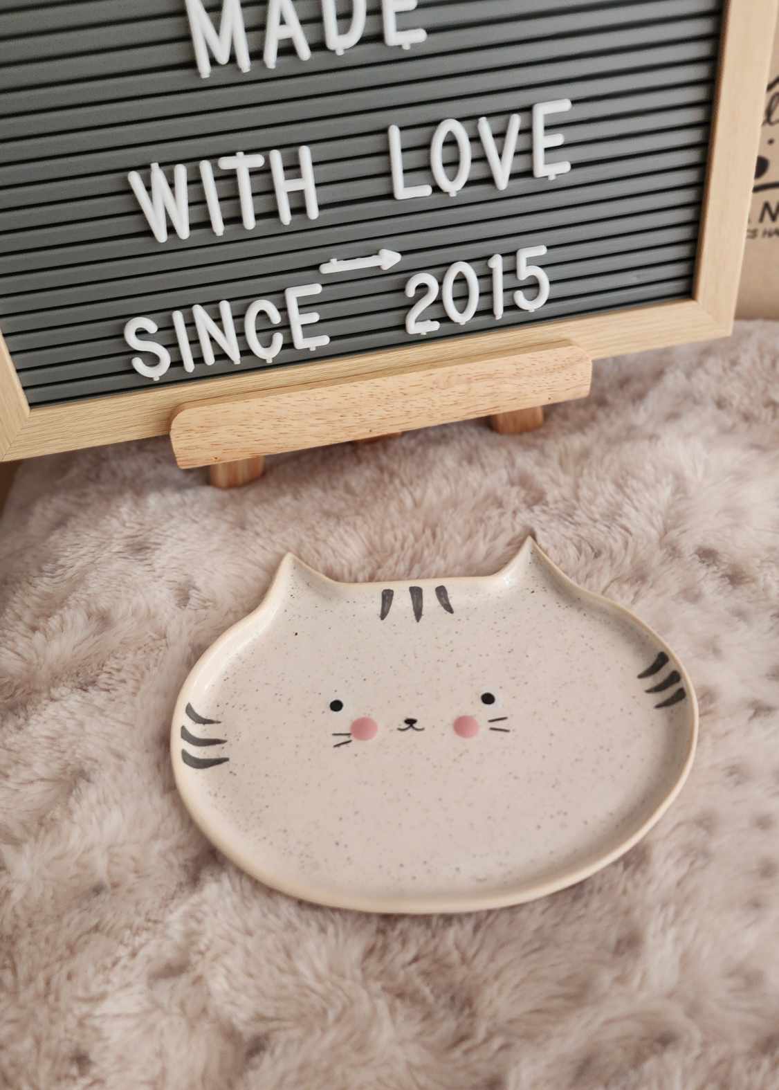 Cat Plate