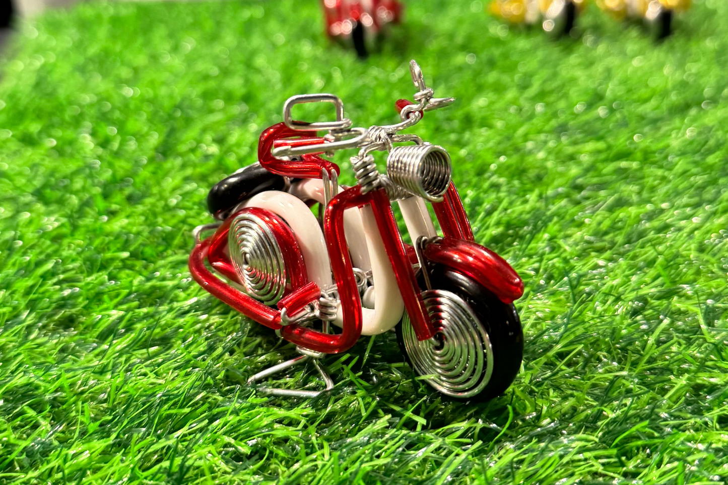 Handmade Mini Wire Vespa